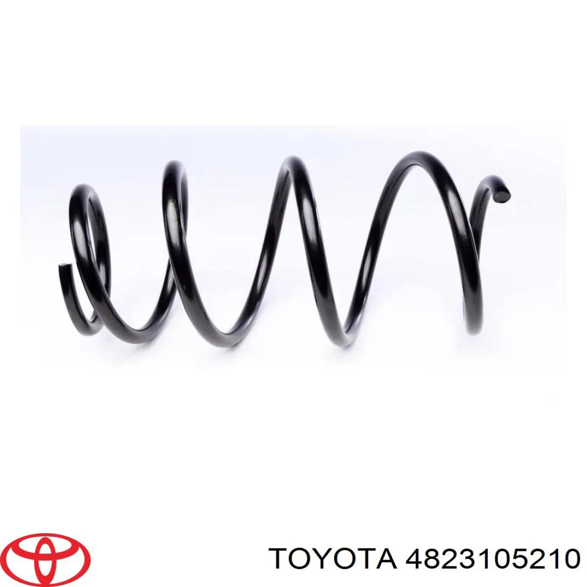 4823105210 Toyota muelle de suspensión eje trasero