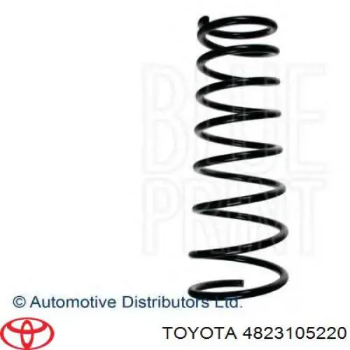 Comprar 4823105220 Toyota Muelle de eje trasero