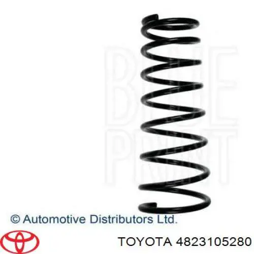Muelle de suspensión trasero Toyota 4823105280 precio, desde 255,09 EUR