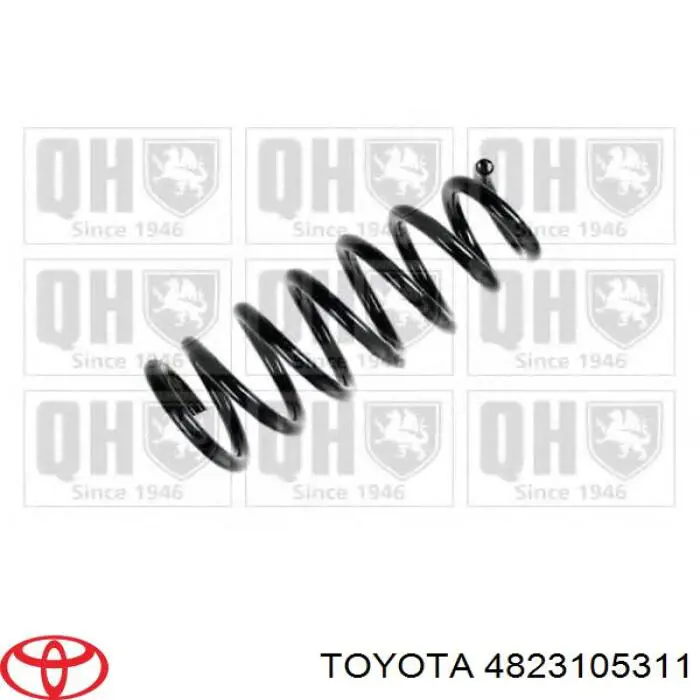 Muelle de suspensión trasero Toyota 4823105311 precio, desde 49,34 EUR