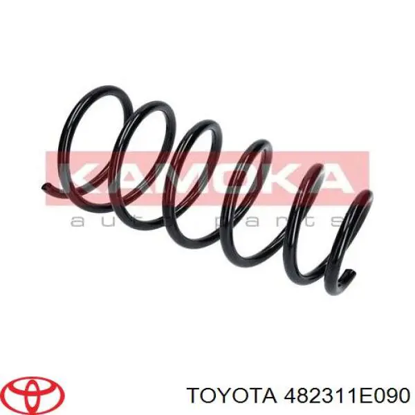 4823116141 Toyota muelle de suspensión eje trasero