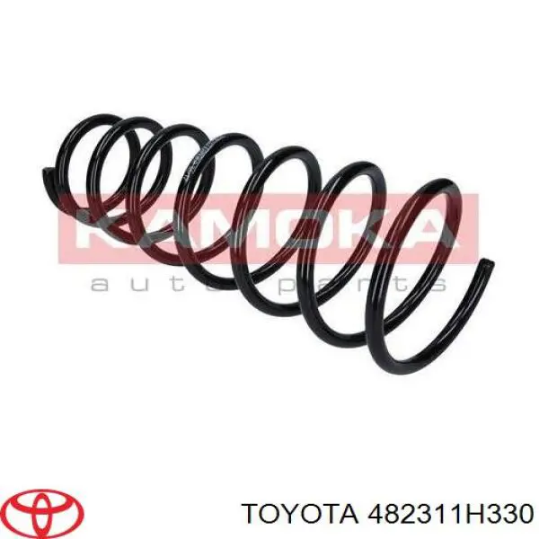 482311H330 Toyota muelle de suspensión eje trasero