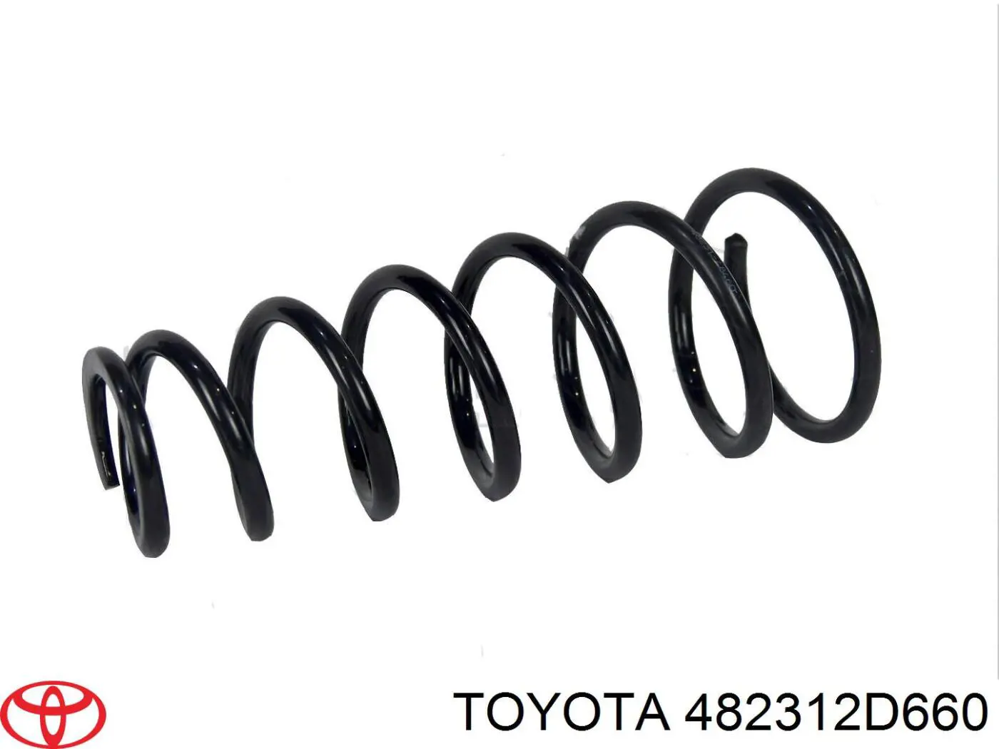 482312D660 Toyota muelle de suspensión eje trasero