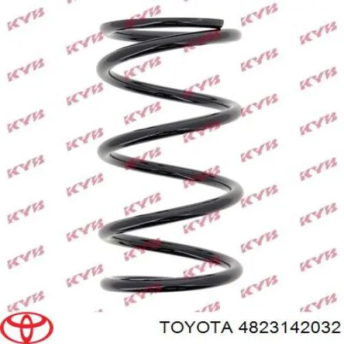 4823142032 Toyota muelle de suspensión eje trasero