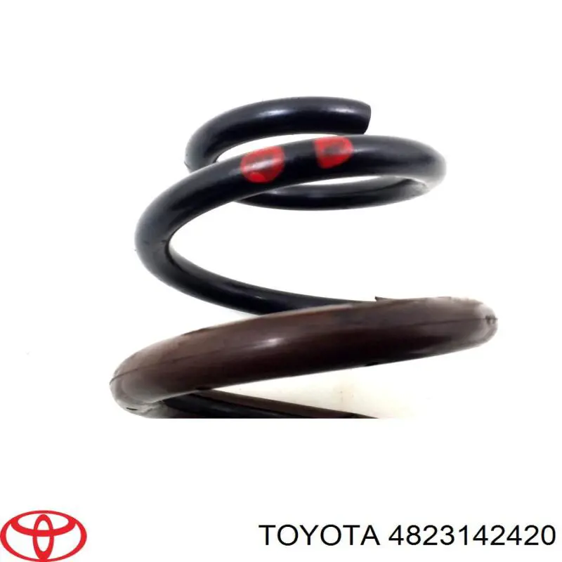 4823142320 Toyota muelle de suspensión eje trasero