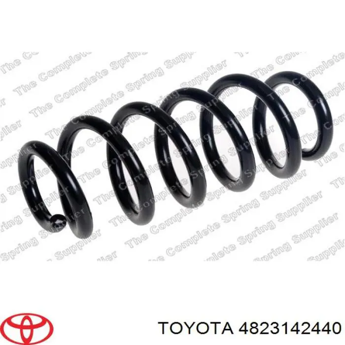 4823142440 Toyota muelle de suspensión eje trasero