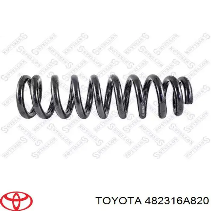 Comprar 482316A820 Toyota Muelle de eje trasero
