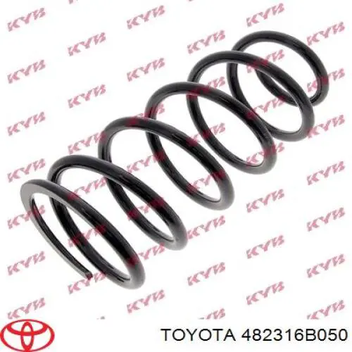 Comprar 482316B050 Toyota Muelle de eje trasero