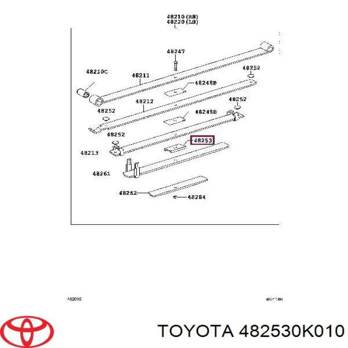 482530K010 Toyota