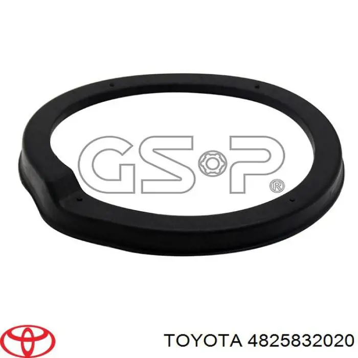 4825832020 Toyota caja de muelle, eje trasero, inferior