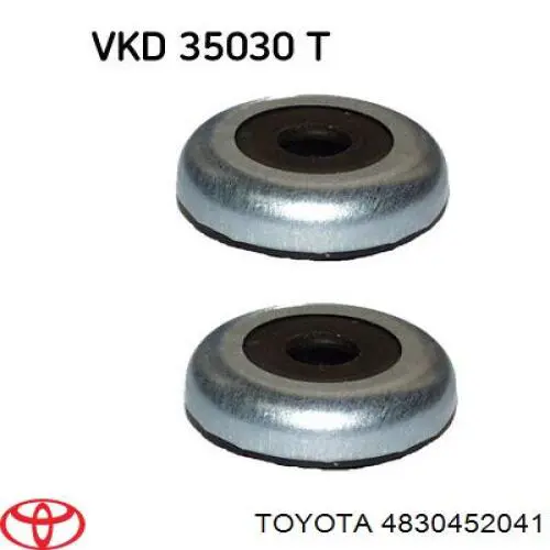 4830452041 Toyota almohadilla de tope, suspensión delantera