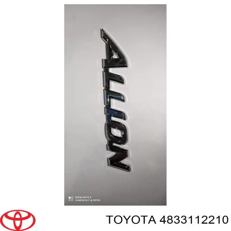Comprar 4833112210 Toyota Almohadilla de tope, suspensión delantera