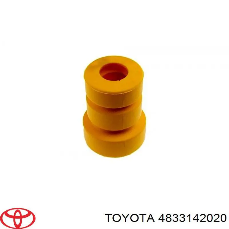 4833142020 Toyota almohadilla de tope, suspensión delantera