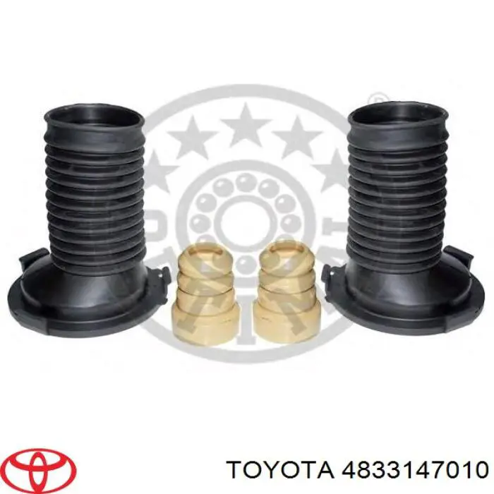 Almohadilla de tope, suspensión trasera para Toyota Corolla 