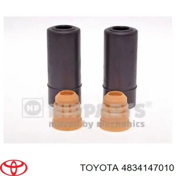 Tope de amortiguador trasero, suspensión + fuelle TOYOTA 4834147010