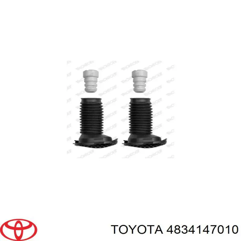 Comprar 4834147010 Toyota Tope de amortiguador trasero y guardapolvo