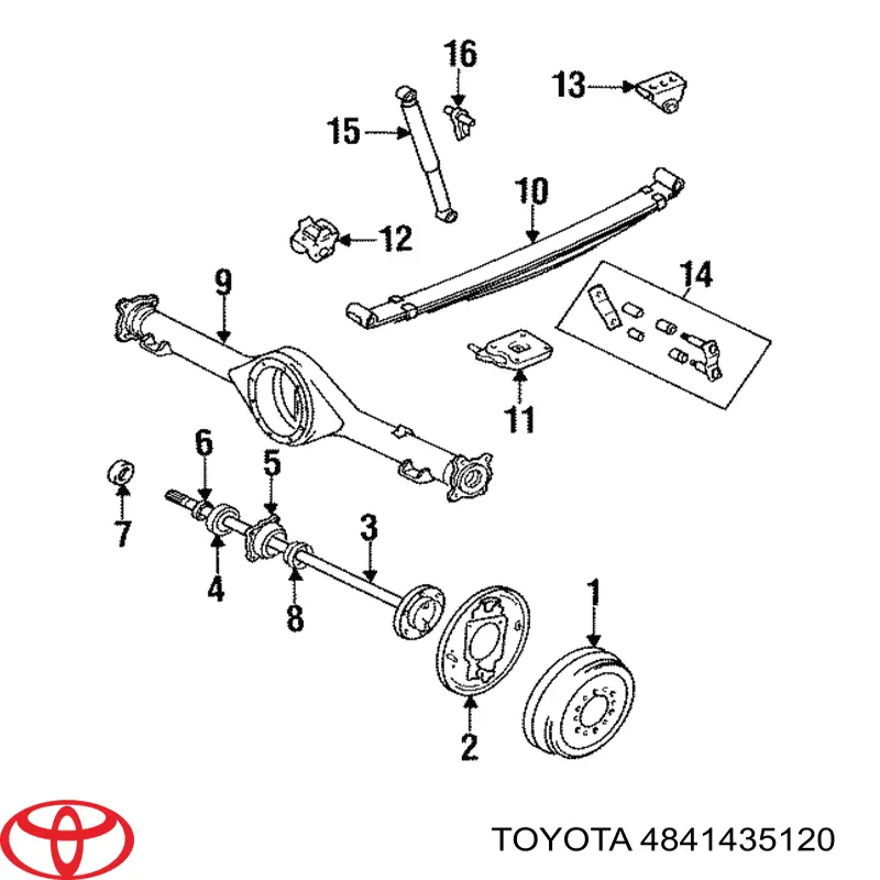  Toyota 4841435120 precio, desde 99,43 EUR