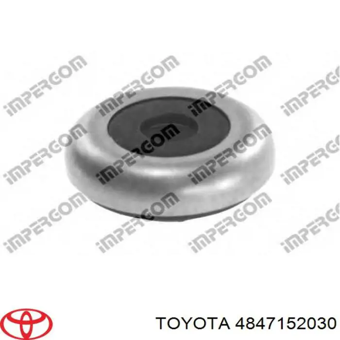 Caja de muelle, Eje delantero, arriba para Toyota Yaris (P13)