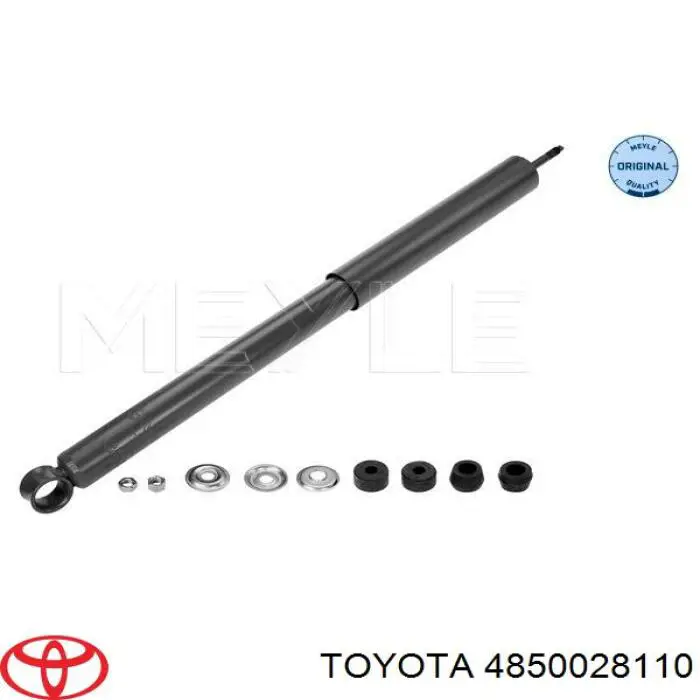 4850028110 Toyota amortiguador trasero