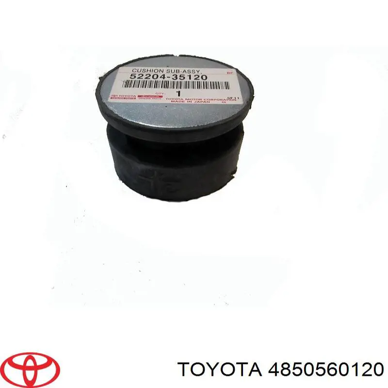 4850560120 Toyota Buje de vástago de amortiguador trasero