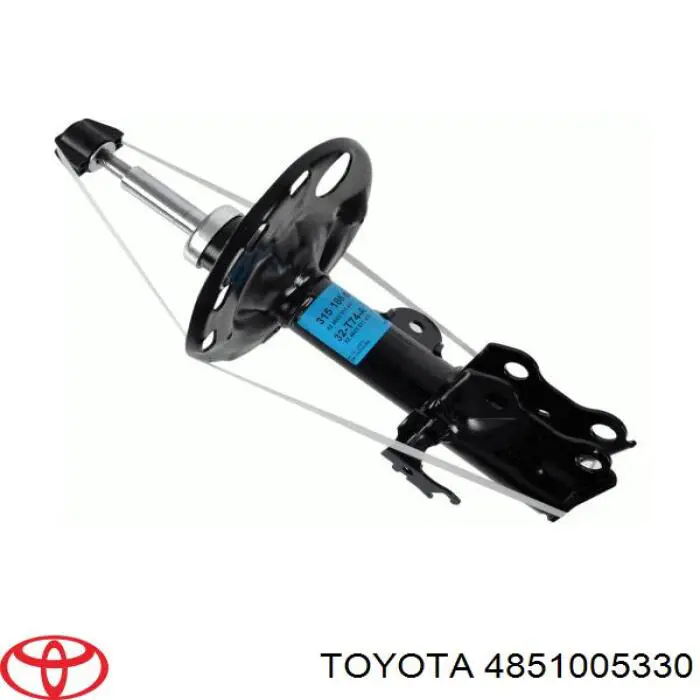 MSS017303 Mando amortiguador frontal derecho