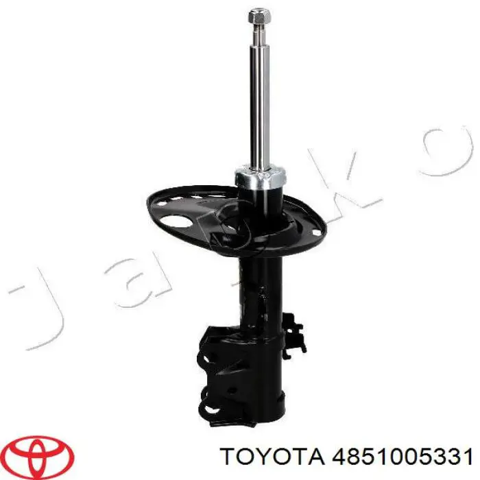 Amortiguador delantero derecho MSS017303 Mando