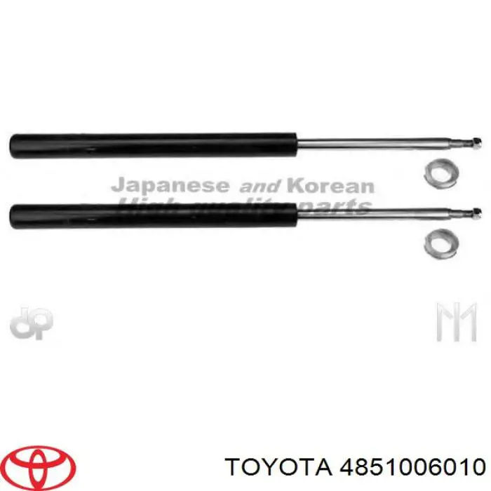 4851006010 Toyota amortiguador delantero derecho