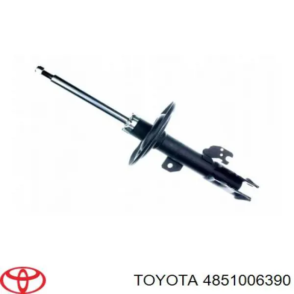 48510-06390 Toyota amortiguador delantero derecho