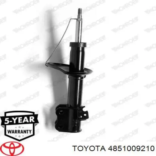 Amortiguador trasero Toyota Avensis I sedán (T22) (1997 - 2003) precio, desde 39,20 EUR