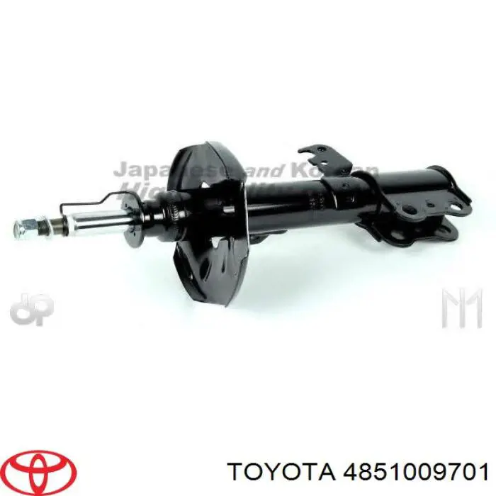 4851009701 Toyota Amortiguador eje delantero derecha