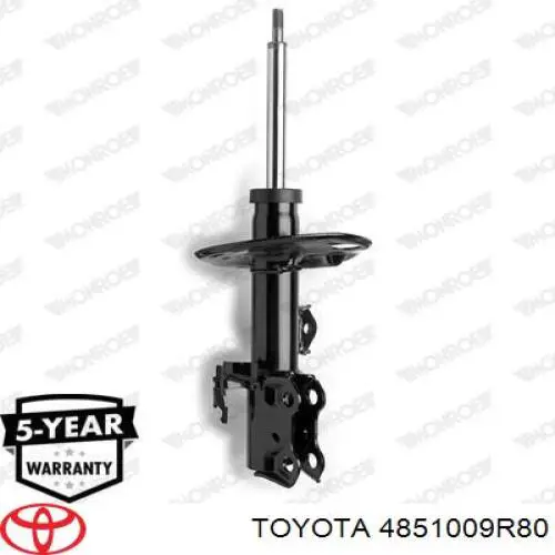 Comprar 4851009R80 Toyota Amortiguador trasero derecho