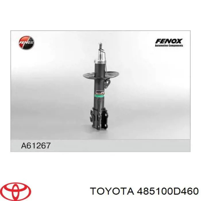Comprar 485100D460 Toyota Amortiguador delantero derecho