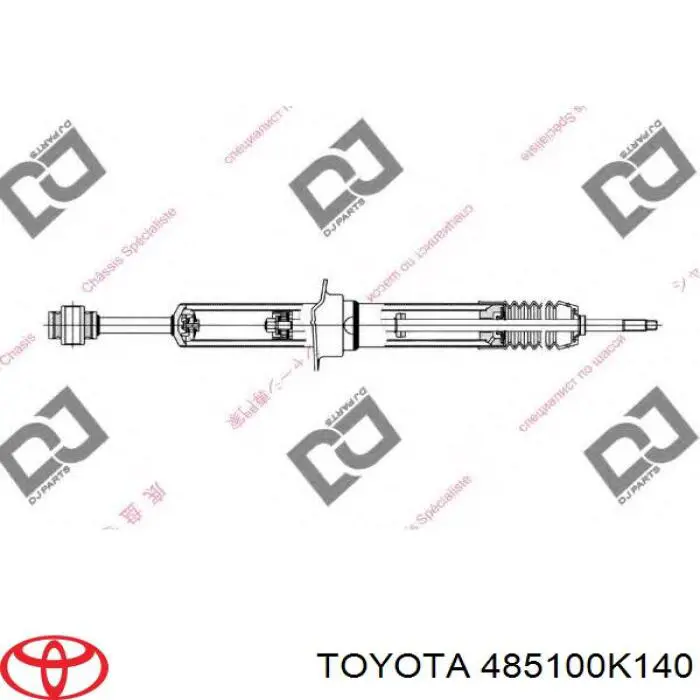 485100K140 Toyota amortiguador delantero