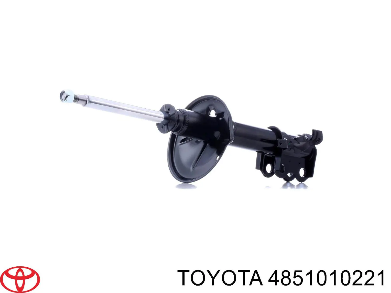 4851010221 Toyota amortiguador delantero derecho