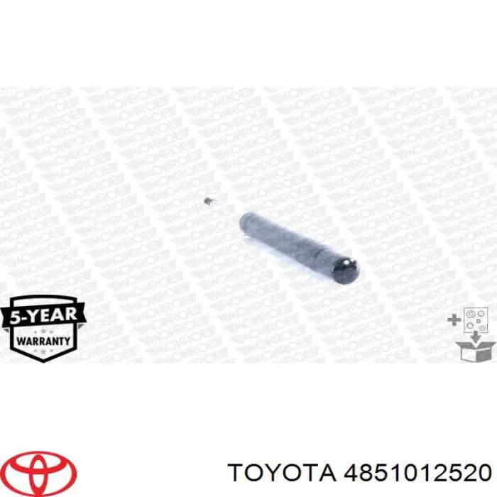 4851012520 Toyota amortiguador delantero