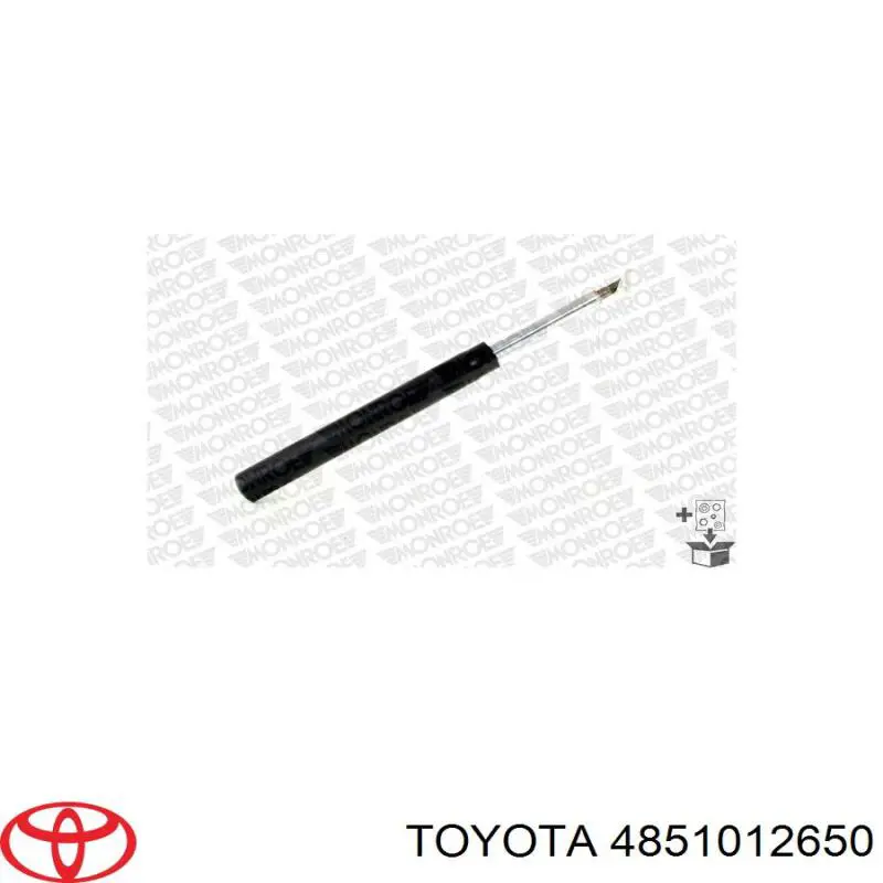 4852012521 Toyota amortiguador delantero