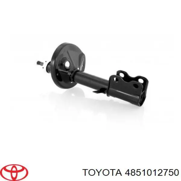 Amortiguador delantero derecho 4851012750 Toyota
