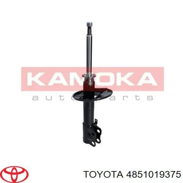 4851019375 Toyota amortiguador delantero derecho