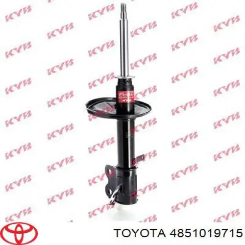 Amortiguador delantero derecho Toyota 4851019715 precio, desde 53,72 EUR
