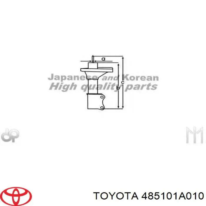 Comprar 485101A010 Toyota Amortiguador