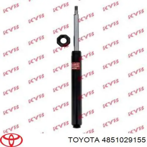 4851029155 Toyota amortiguador delantero derecho