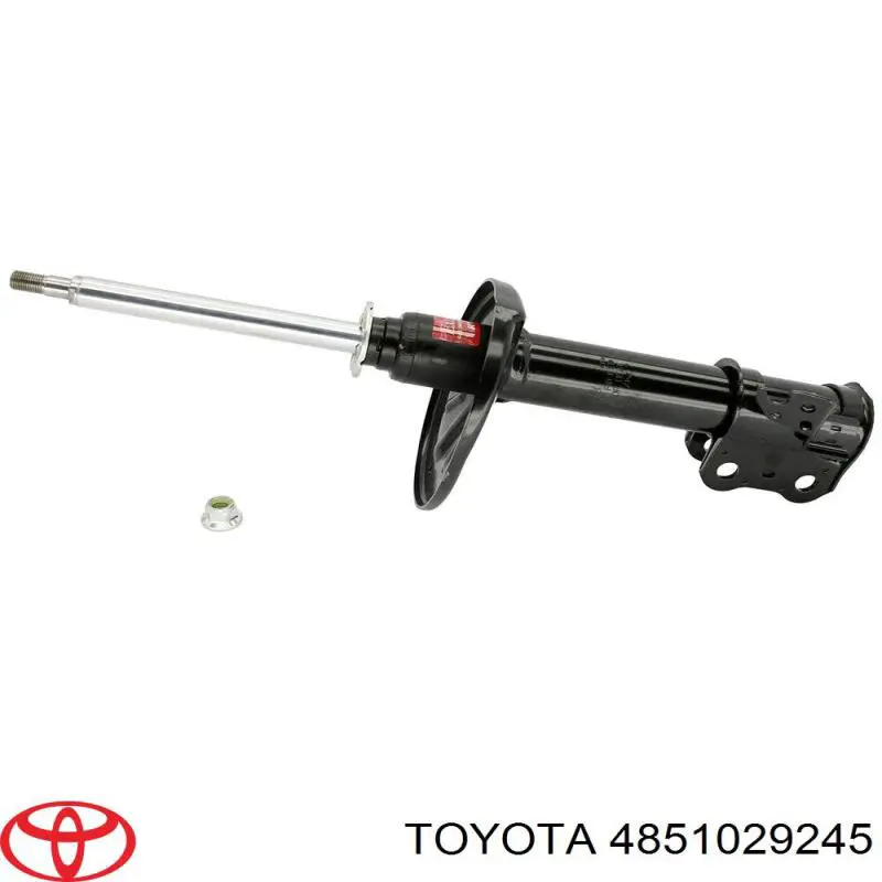 4851029245 Toyota amortiguador delantero derecho