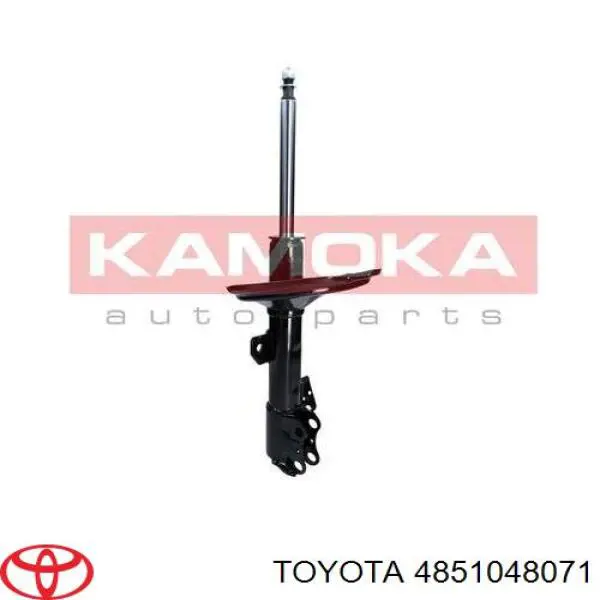 4851048071 Toyota amortiguador delantero derecho