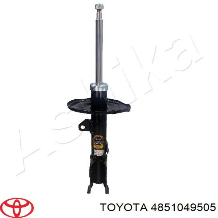 4851049505 Toyota amortiguador delantero derecho