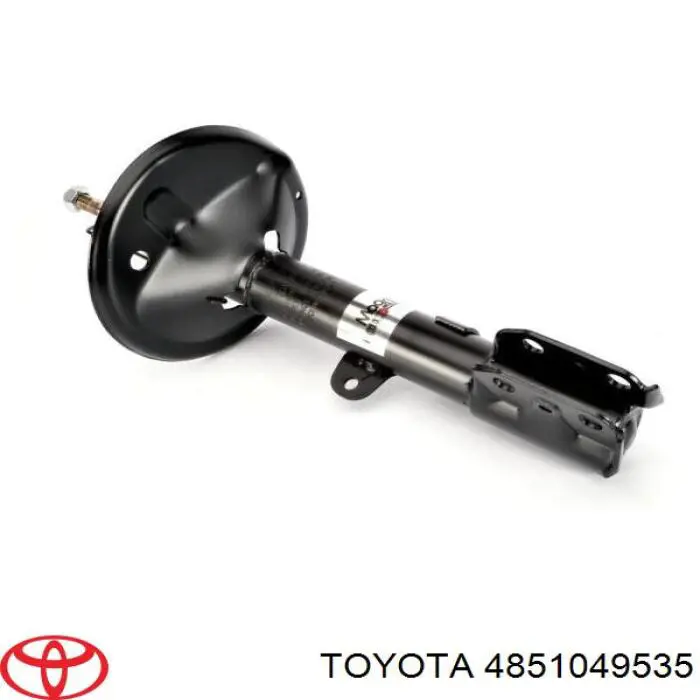 4851049535 Toyota amortiguador delantero derecho