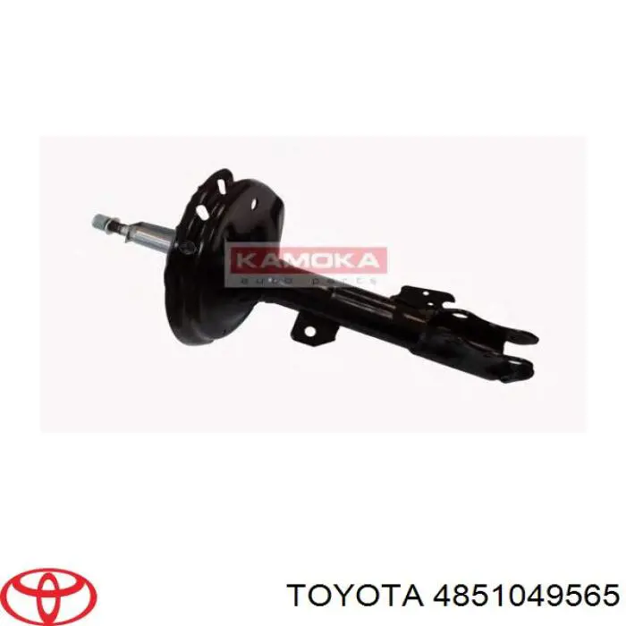 4851049565 Toyota amortiguador delantero derecho