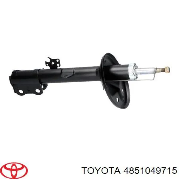 4851049365 Toyota amortiguador delantero derecho