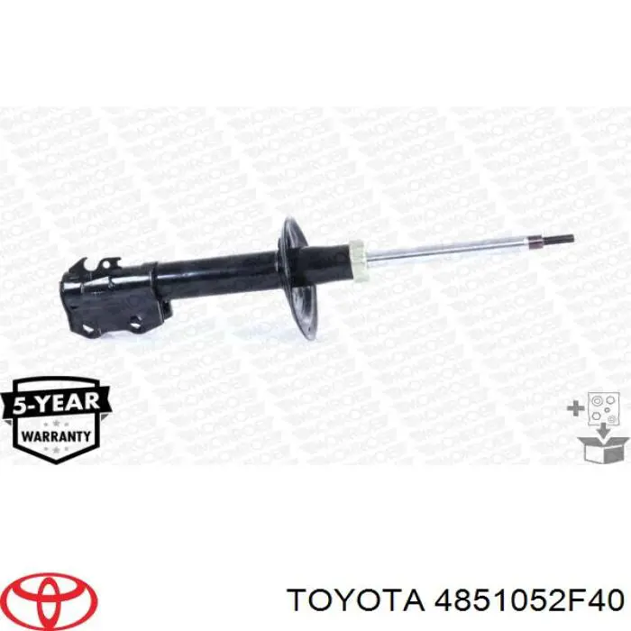 4851052F30 Toyota amortiguador delantero derecho