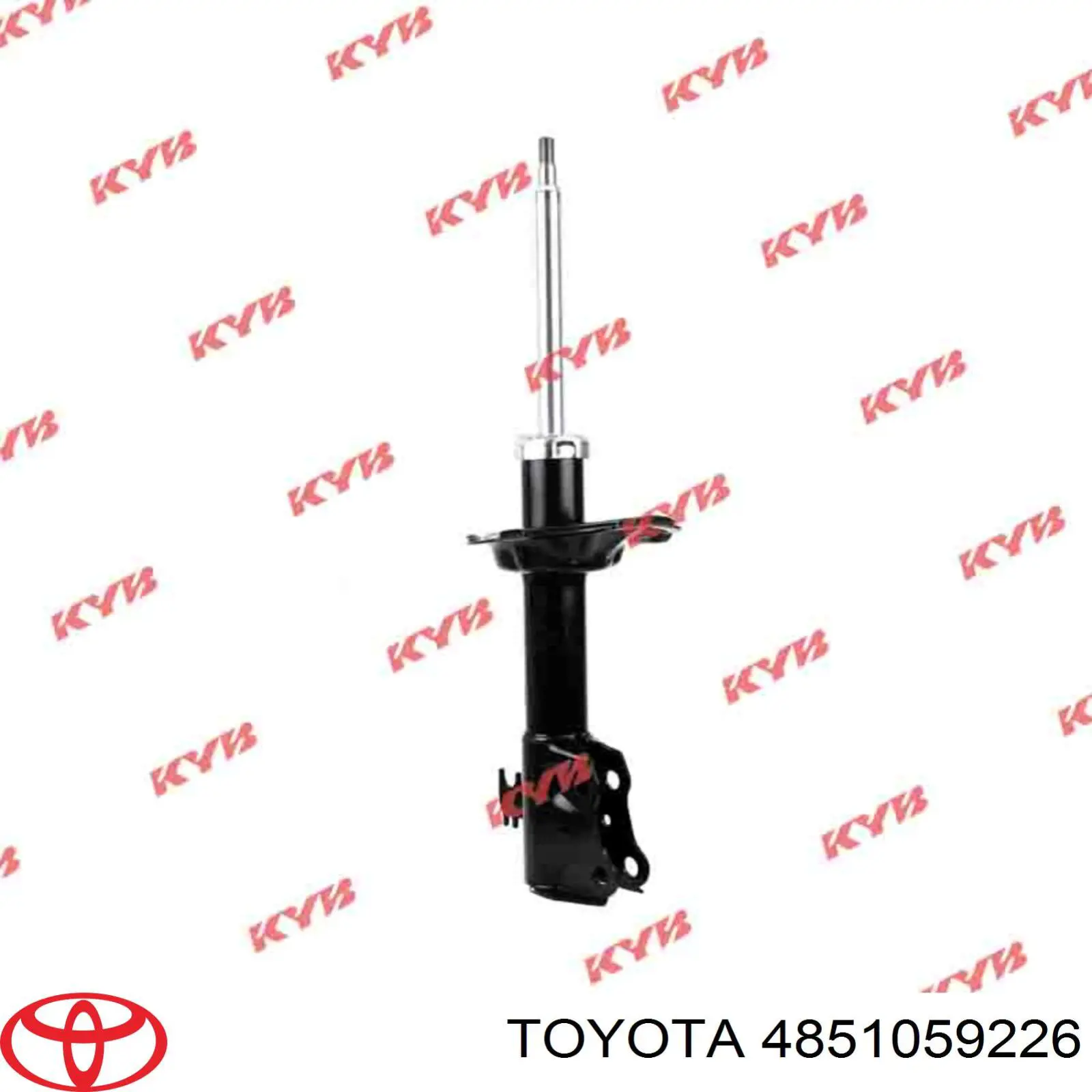 4851059226 Toyota amortiguador delantero