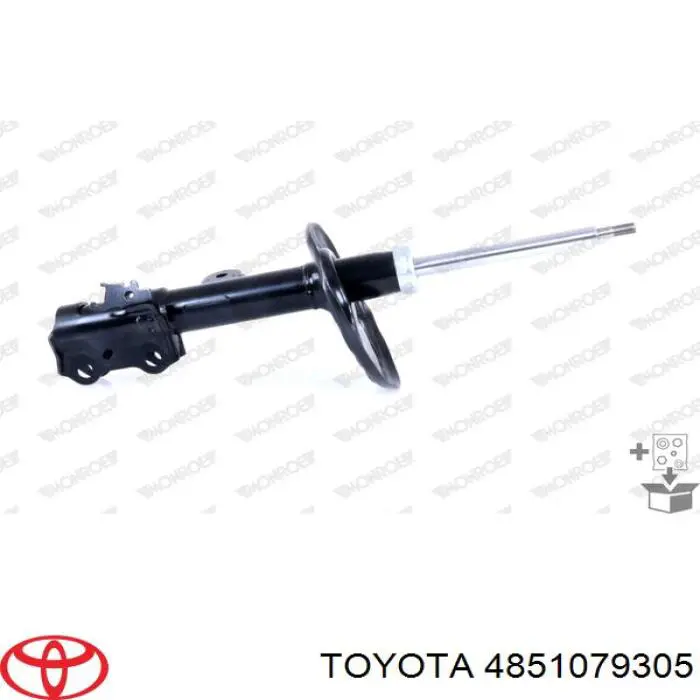 4851079305 Toyota amortiguador frontal derecho